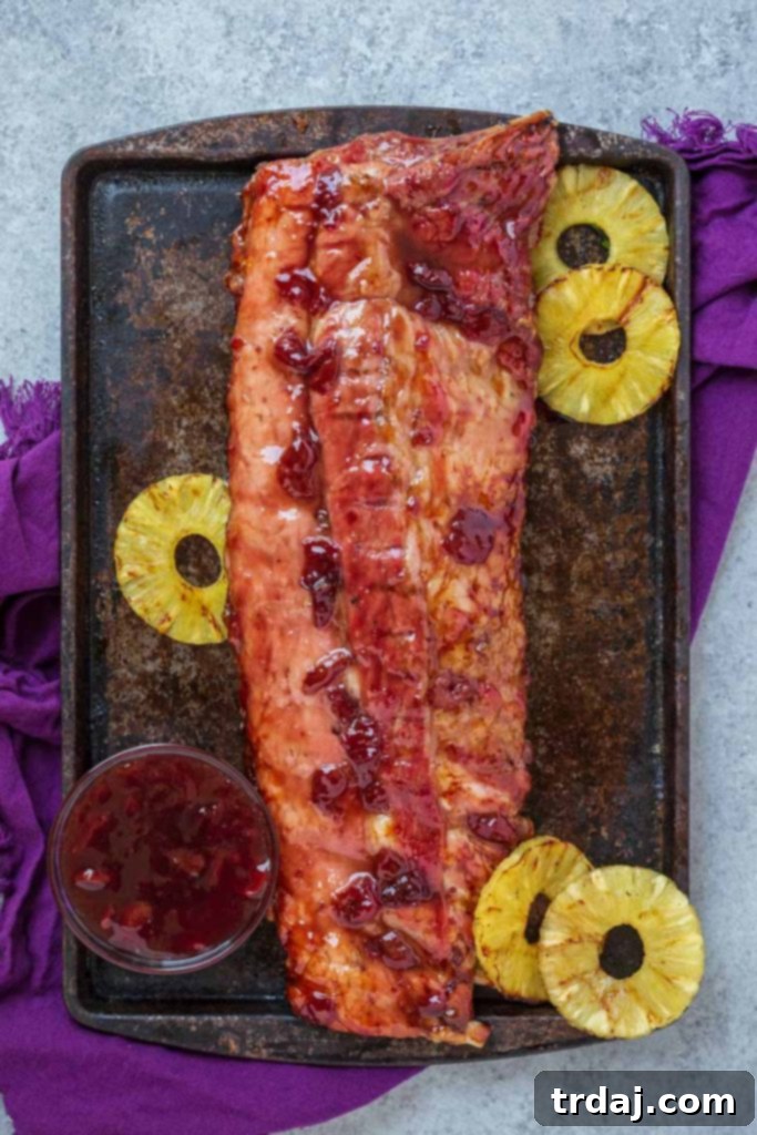 These Cherry Pineapple Glazed Ribs promise tender, flavorful pork perfect for your next BBQ. Cherry Pineapple Glazed Ribs