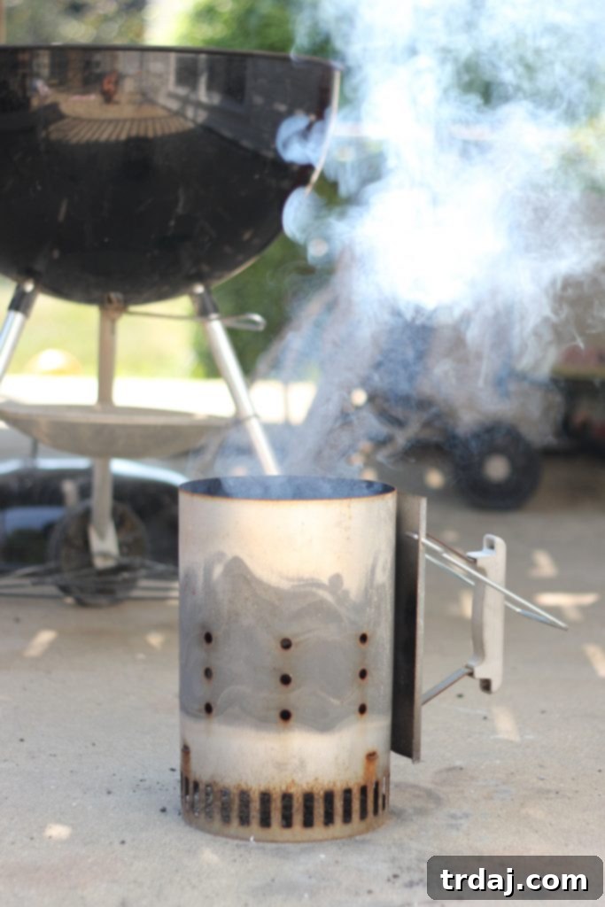 Learn the essential steps to setting up a chimney starter for perfect indirect heat grilling. Chimney Starter