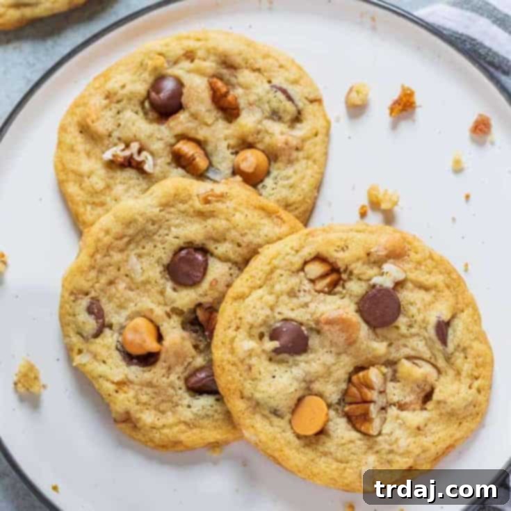Pin this Chewy Seven Layer Cookie recipe on Pinterest.