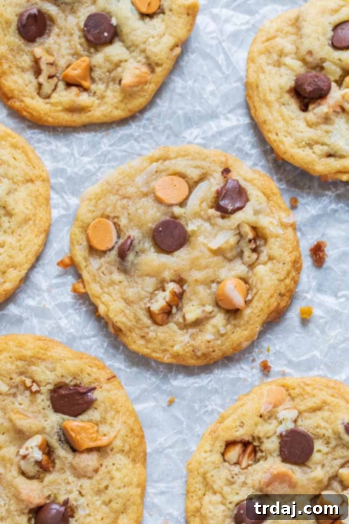 Baking Chewy Seven Layer Cookies with family, a cherished tradition.