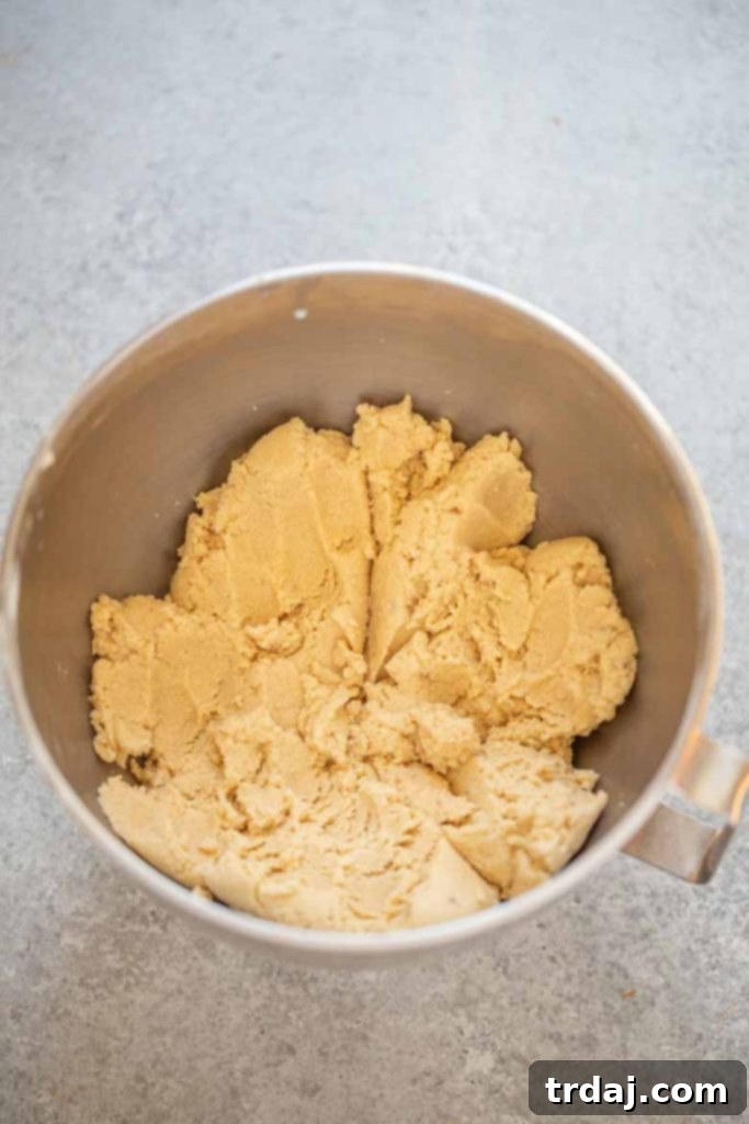 Bowl of edible cookie dough 