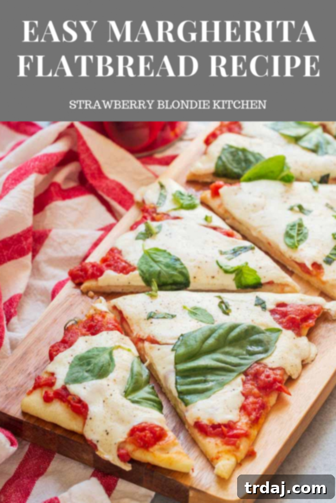 This Easy Margherita Flatbread Recipe is ready in under 20 minutes and thanks to Hunt's San Marzano style tomatoes, it's the freshest flatbread you'll get this side of Italy!