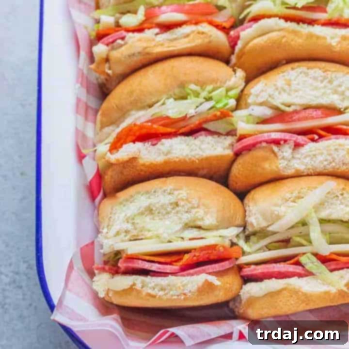 Italian Sandwich Sliders