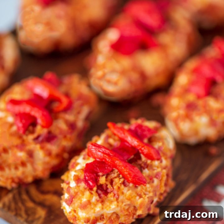 Horseradish Cheesy Footballs - perfect game day appetizer