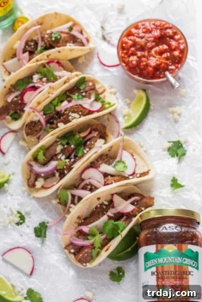 Ingredients for Steak Tacos