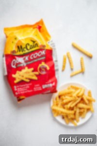 McCain Quick Cook Waffle Cut Fries packaging