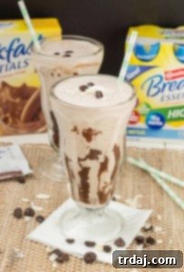 Mocha Coconut Java Carnation Breakfast Shake Recipe Image