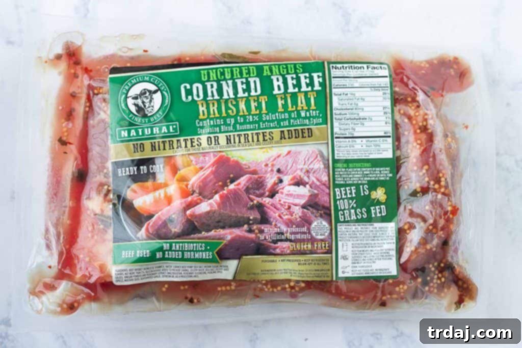 Enhance your Slow Cooker Corned Beef with Cabbage and Potatoes with a zesty Mustard-Honey-Horseradish Sauce for an unforgettable flavor. Slow Cooker Corned Beef with Cabbage and Potatoes