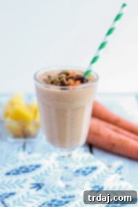 Spiced Carrot Cake Smoothie 2 Carrot Cake Smoothie