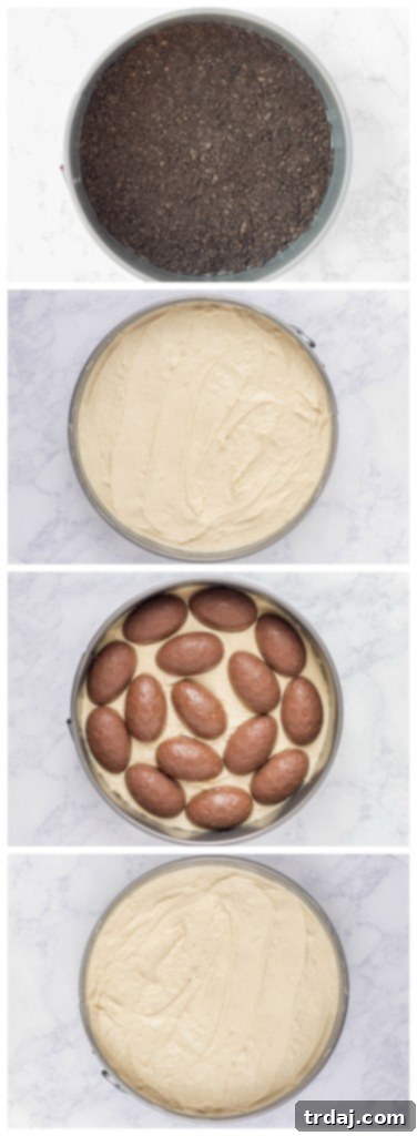 Butterfinger Crunch Cheesecake Pie 5 Close-up of the decorated BUTTERFINGER® Cheesecake Pie, highlighting the festive toppings.