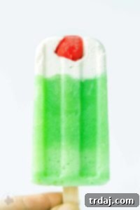 Shamrock Shake Popsicle Recipe