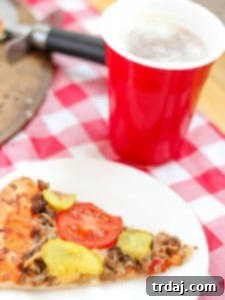 Cheeseburger Pizza Ingredients