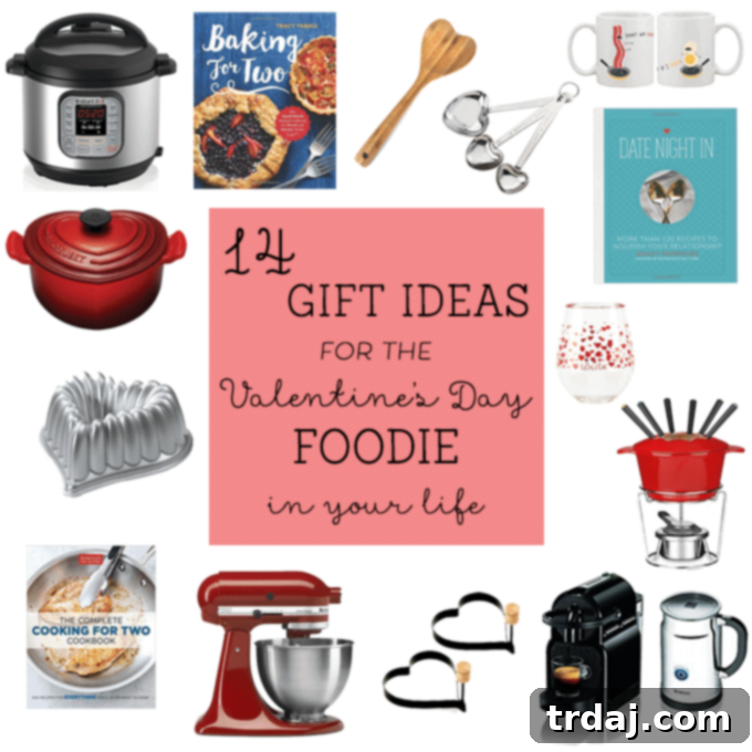 Stumped on what to gift your sweetheart foodie this year? Here's a guide for 14 of the most perfect Gifts for the Valentine's Day Foodie in your life. | Strawberry Blondie Kitchen