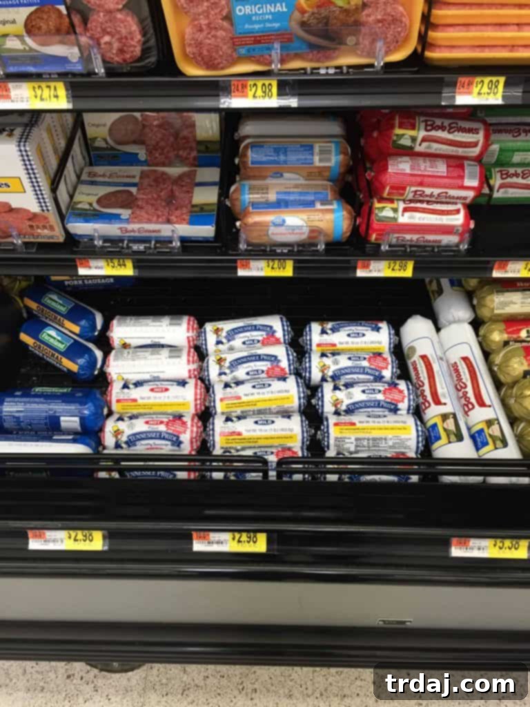 Odom's Tennessee Pride Country Sausage, a key ingredient for B.E.S.T Breakfast Nachos.