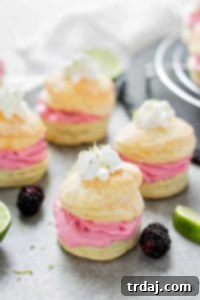 A perfectly baked Puff Pastry shell, ready to be filled with delicious buttercream and compote.