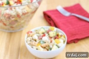Fully Loaded Pasta Salad 2 Everything but the Kitchen Sink Pasta Salad | Strawberry Blondie Kitchen