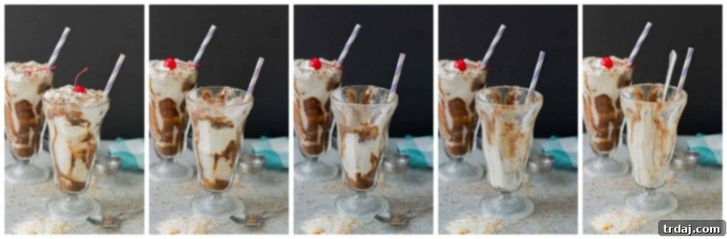 My son and I shared a Chocolatey Caramel Delight Fizzy Soda on a hot summer afternoon, chatting about our summer bucket list and making memories. Summers are short, so indulge in those precious moments with your kids! | Strawberry Blondie Kitchen