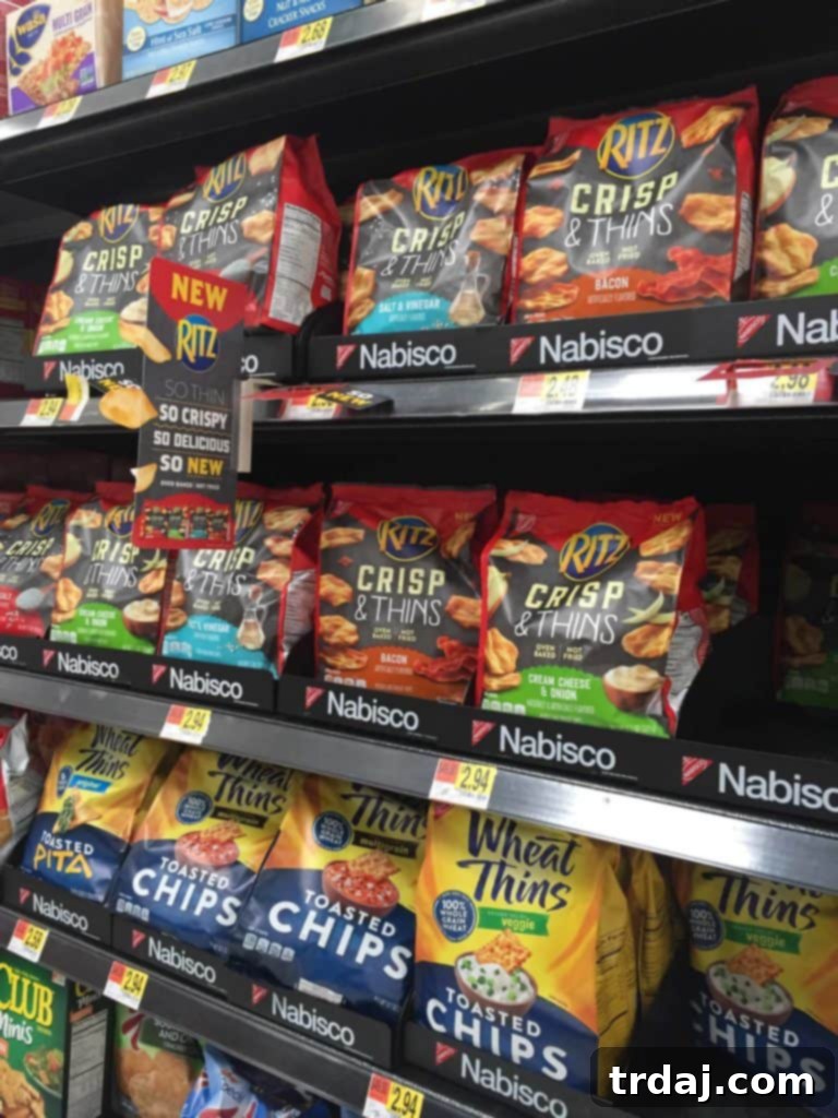 RITZ Crisp&Thins, a perfect savory snack for a road trip