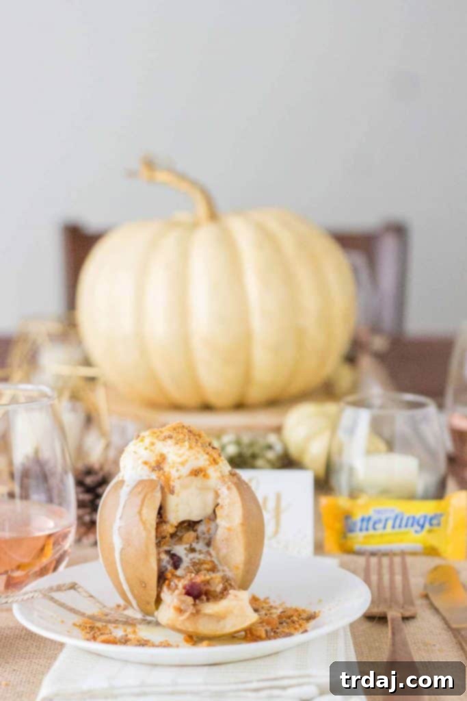 Friendsgiving table setting with printable thank you tags