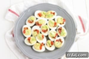 Ranch BLT Deviled Eggs | Strawberry Blondie Kitchen