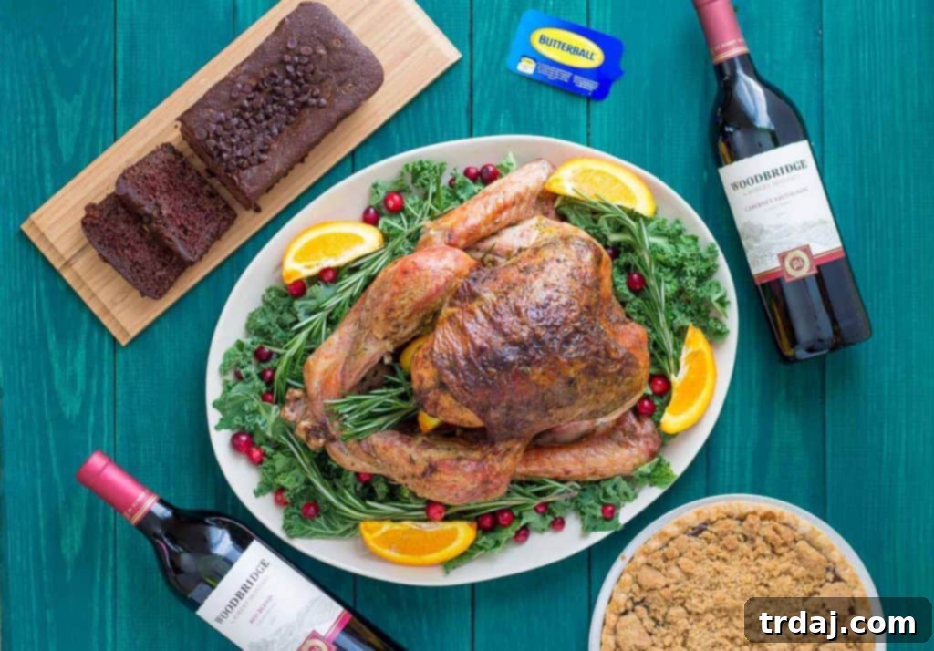 Thanksgiving doesn’t have to be intimidating.  With a few tips, tricks and this delicious Rosemary and Orange Roasted Turkey, I’ve got your back this Turkey day! | Strawberry Blondie Kitchen