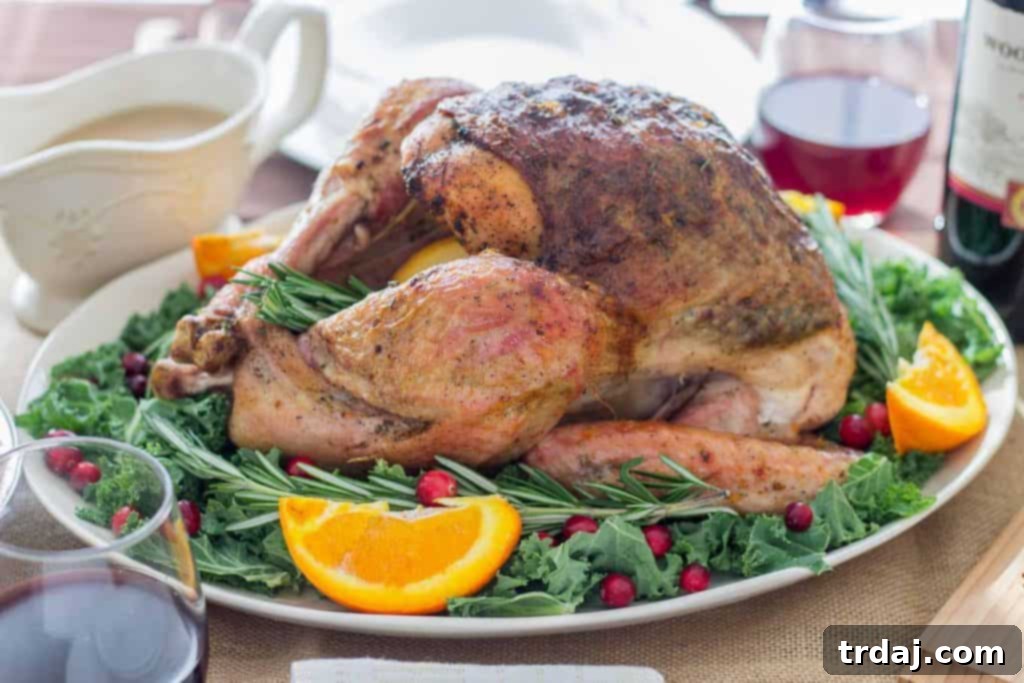 Thanksgiving doesn’t have to be intimidating.  With a few tips, tricks and this delicious Rosemary and Orange Roasted Turkey, I’ve got your back this Turkey day! | Strawberry Blondie Kitchen
