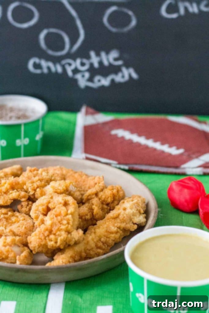 Tyson Any'tizers and Crispy Chicken Strips for stress-free game day homegating