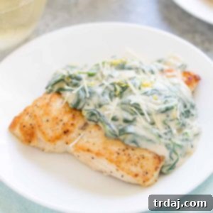 Chicken Florentine for 2