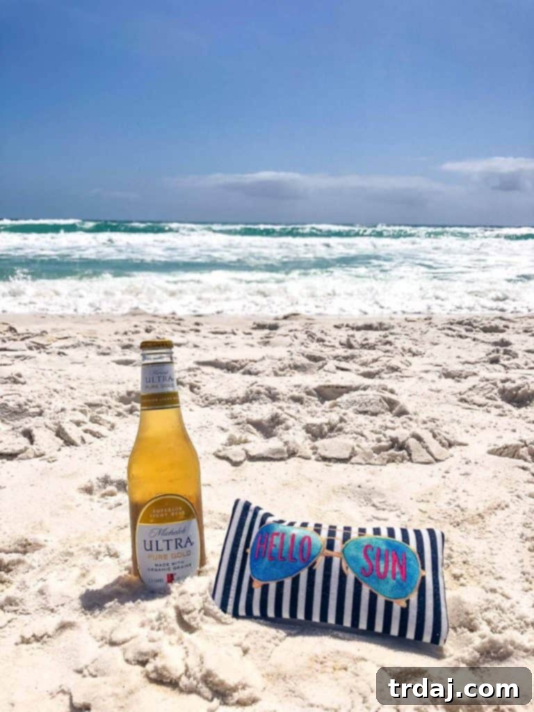 Heading to the beach? Check out these tips for a fun, healthy beach vacation including our favorite food, drinks and entertainment to bring along. Tips for a fun, healthy beach vacation in Destin