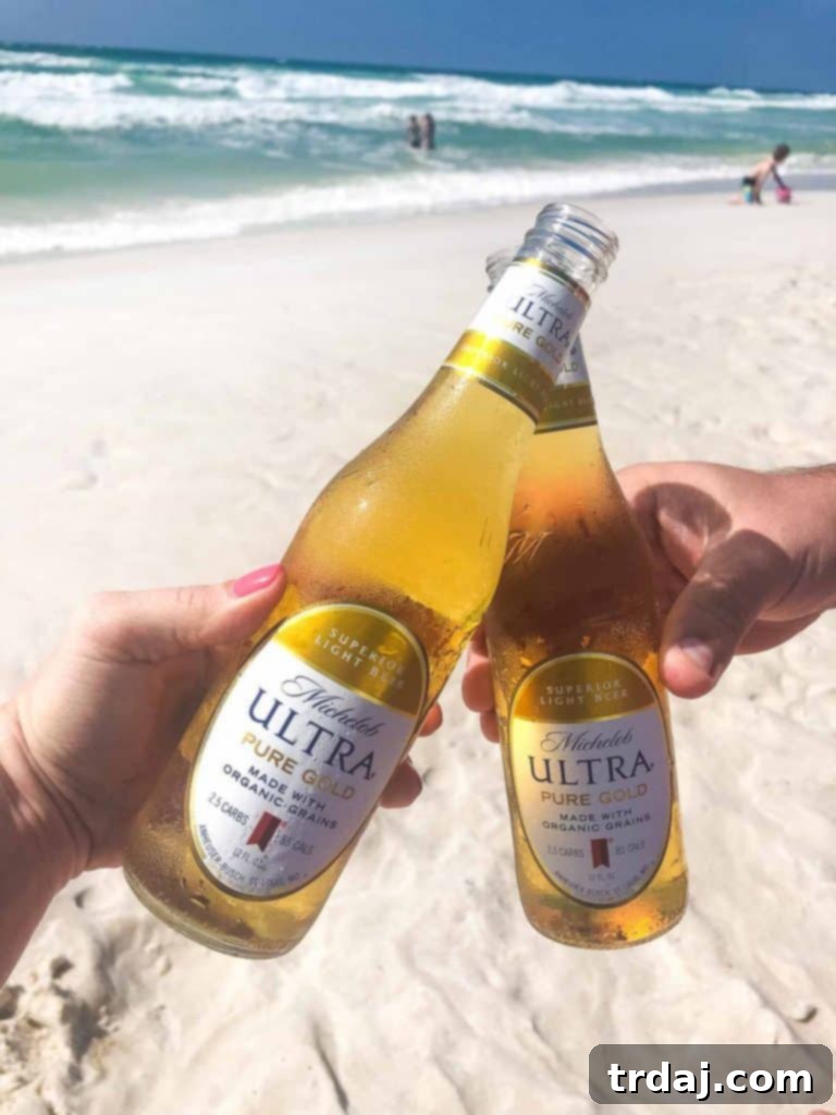 Heading to the beach? Check out these tips for a fun, healthy beach vacation including our favorite food, drinks and entertainment to bring along. Tips for a fun, healthy beach vacation in Destin