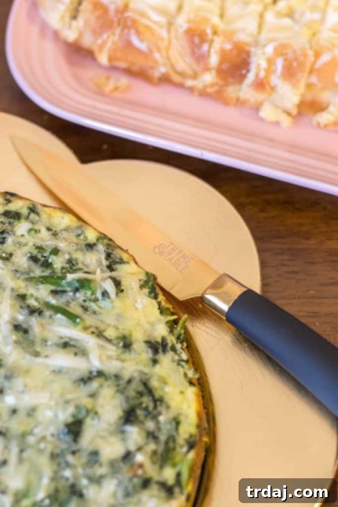Gourmet Brunch Recipes: Asparagus and Spinach Frittata and Mini Quiches for Your Party Menu