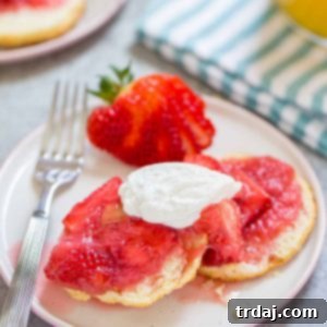 Strawberry Rhubarb Shortcake