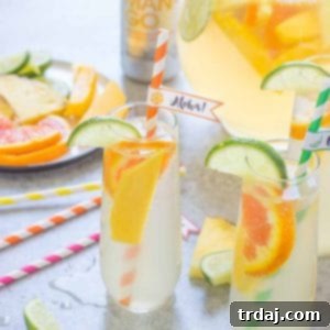 Tropical Orange Mango Sangria