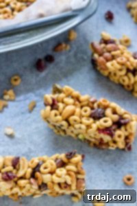 Fruit and Nut Cheerios Bars